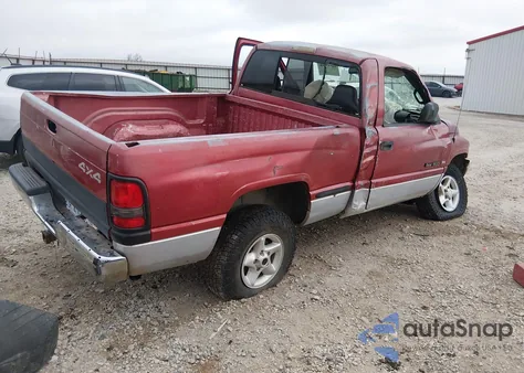 1999 Dodge Ram 1500 St from USA, damaged, VIN 3B7HF16Y3XM507471